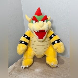 Nintendo Super Mario Bowser King Koopa Plush Toy Build-A-Bear Soft Kids Animal